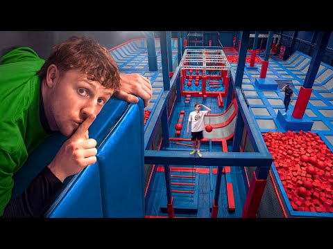 SIDEMEN FORFEIT HIDE & SEEK IN WORLD'S BIGGEST TRAMPOLINE PARK thumbnail