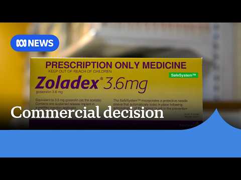 AstraZeneca pulls breast cancer and endometriosis treatment from Australian market | ABC NEWS thumbnail