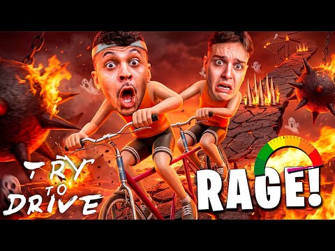 ME EMPURRARAM SEM DÓ e EU QUASE CHOREI DE RAGE 😭😭 (try to drive coop) thumbnail