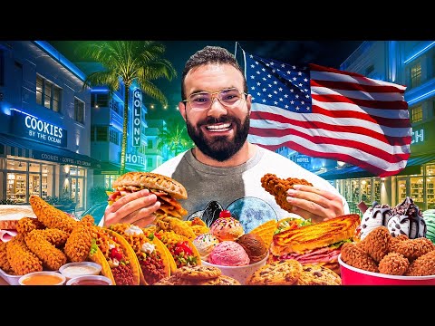 MİAMİ "GECE" YEMEK TURU! 🇺🇸 thumbnail