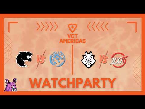 FUR vs LEV & 100T vs G2 | VCT Americas Stage 1 Playoffs #VCTWatchParty thumbnail
