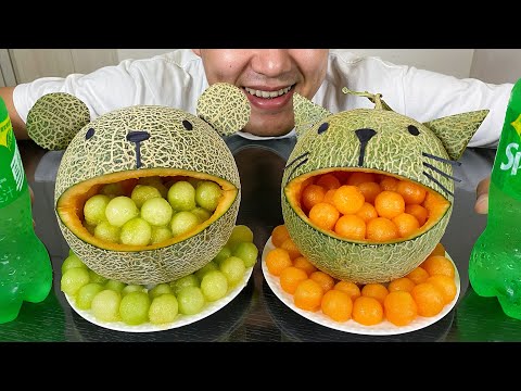 如何製作最可愛的哈密瓜！How to make the cutest cantaloupe! thumbnail