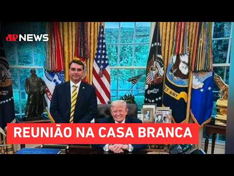 Donald Trump elogia Lula em encontro com Flávio Bolsonar thumbnail