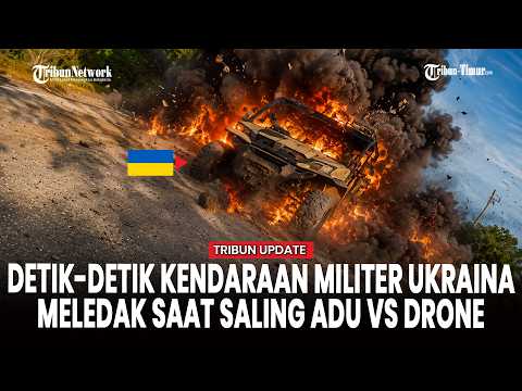 Detik-Detik Drone Rusia Membantai Kendaraan Militer Ukraina dari Udara thumbnail
