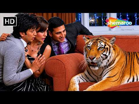 Prada Ek Sher Sunaoo! 😨😜| Akshay Kumar, Ritesh Deshmukh, Lara Dutta | Housefull Comedy Scene! thumbnail