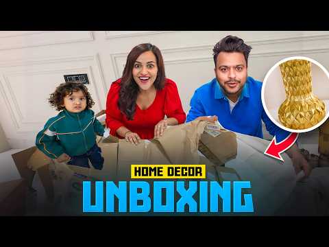 Unboxing HOME DECOR items in our NEW HOME ? thumbnail