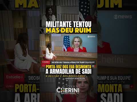 Climão! Sadi insistiu duas vezes e ouviu a mesma resposta da porta-voz dos EUA, Amanda Roberson. thumbnail