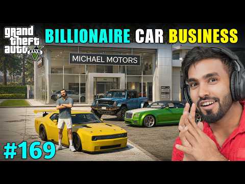 I STARTED MY OWN CAR BUSINESS | GTA 5 GAMEPLAY #169 thumbnail