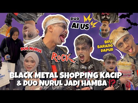 BLACK METAL SHOPPING KACIP ‼️ MALL JADI HURU HARA ‼️ thumbnail