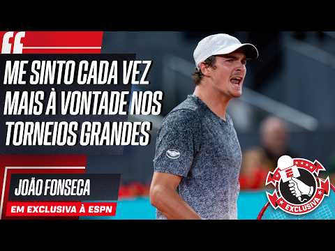 JOÃO FONSECA FALA SOBRE A EXPECTATIVA PARA ESTREIA DE ROLAND GARROS | EXCLUSIVA thumbnail