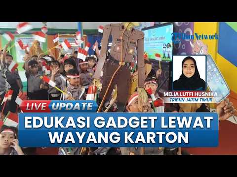 Polisi di Kediri Ajak Anak Belajar Bahaya Gadget Lewat Wayang Karton: Efektif bagi Anak Belajar thumbnail
