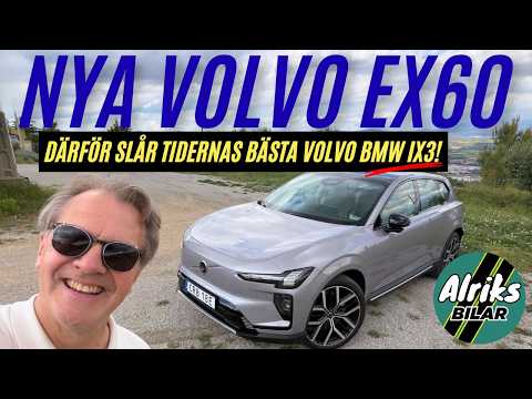Första provkörningen: Nya Volvo EX60. Tveklöst Volvos bästa bil någonsin. thumbnail