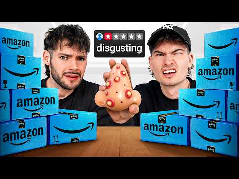 We Bought 100 Worst Rated Amazon Products thumbnail