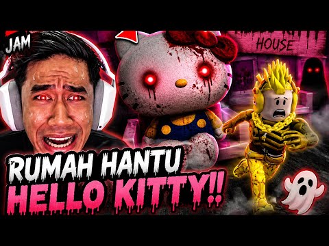 24 JAM MASUK RUMAH HANTU HELLO KITTY 😈 thumbnail