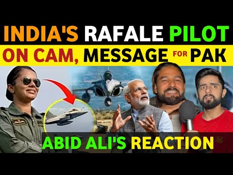 ABID ALI REACTION ON INDIAN PILOT SHIVANGi SINGH MEDIA, PAK MEDIA VS INDIAN MEDIA REAL ENTERTAINMENT thumbnail