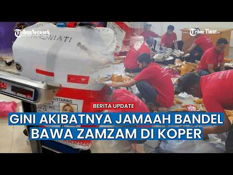 Nekat Masukkan Air Zamzam ke Koper, Bagasi Jemaah Haji Bakal Dibongkar Paksa thumbnail