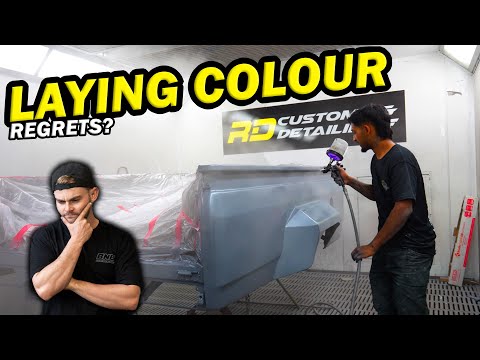 PAINT DAY || Spraying the GQ In A Controversial Colour? thumbnail