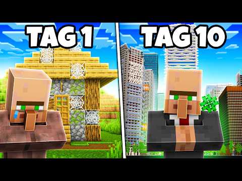 Ich SIMULIERE eine ECHTE STADT in Minecraft... thumbnail