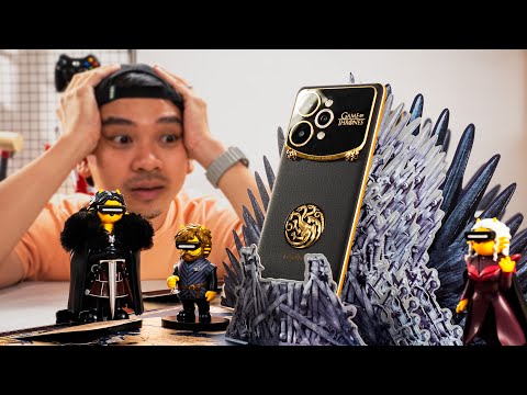 Berapa kali bilang KEREN di video ini?? Unboxing HP SPECIAL EDITION realme 15 Pro X Game of Thrones! thumbnail