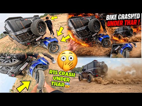 Emergency😨 R15 Crashed under Big Thar😱Offroading pr kya hoagya😱!!! thumbnail