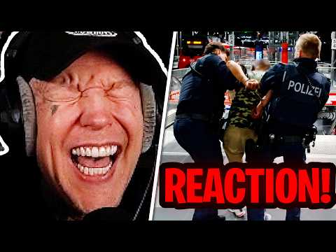 UNRUHESTIFTER GEGEN BUNDESPOLIZEI!😂 Nachtschicht am Berliner Hauptbahnhof | MontanaBlack Reaktion thumbnail