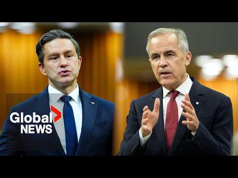 Poilievre asks Carney to “actually answer” his questions in House of Commons as his birthday gift thumbnail