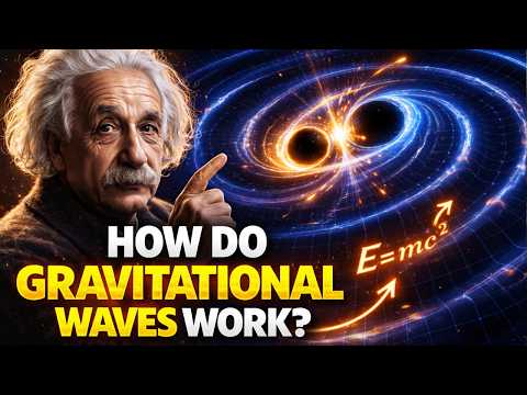 How Gravitational Waves Work – Explained Simply (Einstein, Spacetime, Black Holes, LIGO) thumbnail