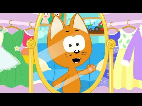 La Princesa y sus vestidos | aprenderemos a vestirnos según el clima | El gatito Koté thumbnail