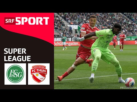 FC St.Gallen - FC Thun | Highlights - Super League 2025/26 - Runde 38 | SRF Sport thumbnail