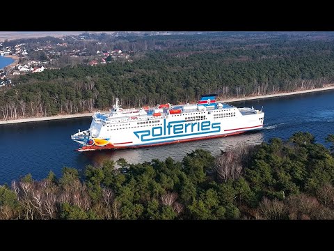 Polferries Ferry Mazovia Passage through the Piastowski Canal from Szczecin to Świnoujście / PL thumbnail
