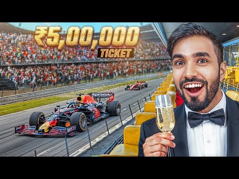₹1000 VS ₹5,00,000 F1 TICKETS thumbnail