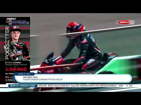 31 MEI 2026 - BTH- MOTOGP ITALI HAKIM DANISH SAMBAR PETAK KEDUA thumbnail