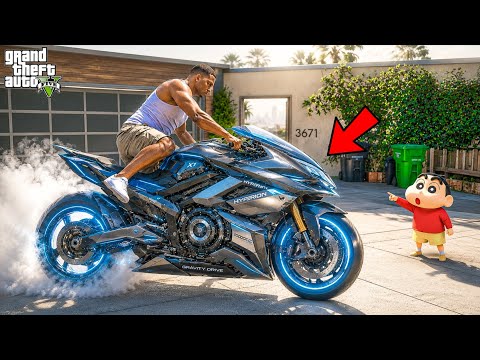 GTA 5 : Franklin & Shinchan Found the World’s Fastest Bike!? | GTA 5 Bangla Gameplay  thumbnail