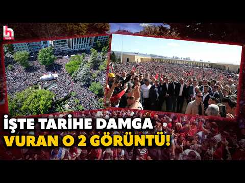 TARİHİ BİR GÜN, TARİFSİZ BİR SEVGİ! Meydanlara sığmayan binler Ata'sına koştu! İşte o görüntüler... thumbnail