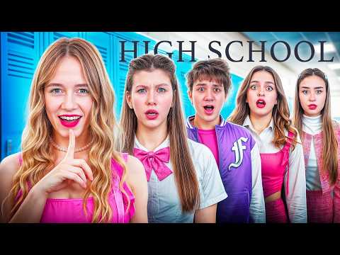 اليوم الأول في المدرسة الثانوية! الفتيات اللئيمات ضد الفتاة الجديدة! thumbnail