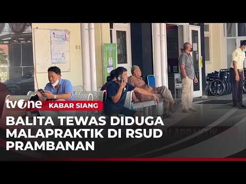 RSUD Prambanan Masih Bungkam Terkait Kasus Dugaan Malapraktik | Kabar Siang thumbnail