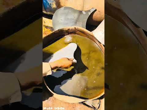 Turning Iron Sheet into a Cooking Tawa | Full Process thumbnail