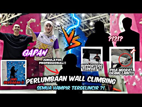 WALL CLIMBING MENCABAR!!! KAKI PIQA TERSELIUH!!! PARTNERSHIP JEMPUTAN PALING ONTOP SIAPAKAH DIA??? thumbnail