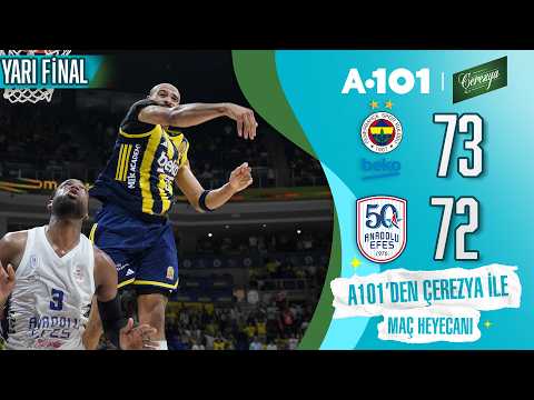 Fenerbahçe Beko (73-72) Anadolu Efes | Play-Off Yarı Final 2. Maç | Türkiye Sigorta BSL 2025/2026 thumbnail