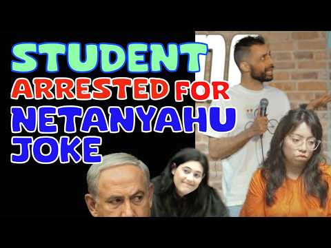 STUDENT ARRESTED FOR NETANYAHU JOKE | STAND UP COMEDY thumbnail