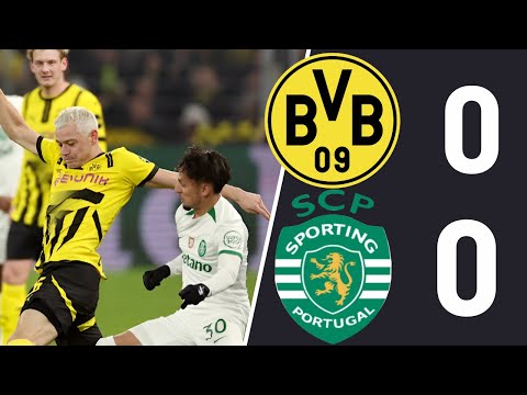 Borussia Dortmund vs  Sporting CP |UEFA Champions League | Extended Highlights in 4K thumbnail