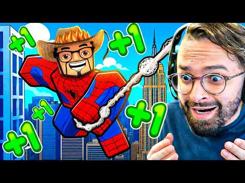GANHEI OS PODERES DO HOMEM-ARANHA NO ROBLOX! 🕷️😱 thumbnail