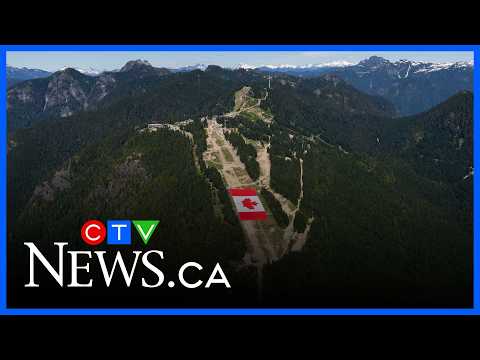 World Cup excitement builds in B.C. with record-breaking Canadian flag display thumbnail