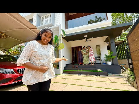 വിശേഷം ഉണ്ട് ? ഏഴാം മാസം വാവയെ കാണാൻ വീട്ടിലേക്ക്  Home ? Tour  thumbnail