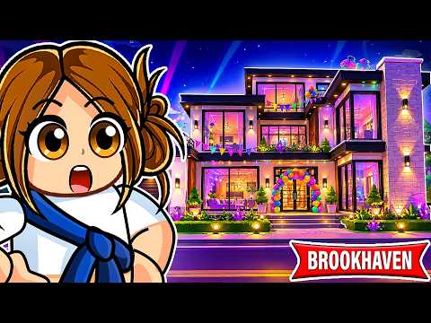 Brookhaven Yeni Ev Partisi 🏡 Roblox Brookhaven🏡RP thumbnail