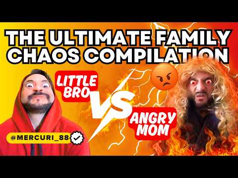 Little Brother | LITTLE BRO Vs ANGRY MOM | The Ultimate Family Chaos Compilation 2 thumbnail