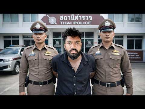 Manish Ko Police Ne Pakad Liya 😰...Thailand Me | बहुत बड़ी गलती कर दी | Day 30 thumbnail