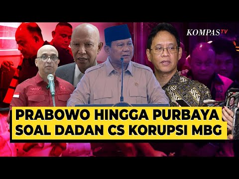 Respons Prabowo, Purbaya hingga Ketua Banggar DPR Usai Dadan Hindayana CS Korupsi MBG - PARASOT thumbnail