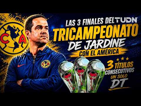 ¡NUNCA SE OLVIDARÁ! Las Finales del TRICAMPEONATO de Jardine con el América | TUDN thumbnail