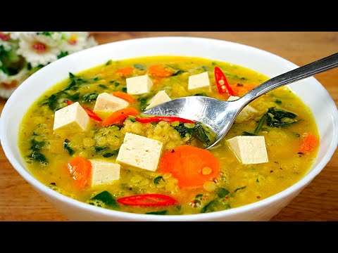 Eat this lentil soup every day for dinner! The perfect dish for a healthy lifestyle! thumbnail